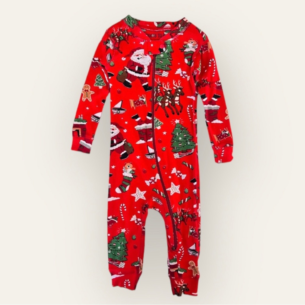 New Books To Bed holiday pajamas